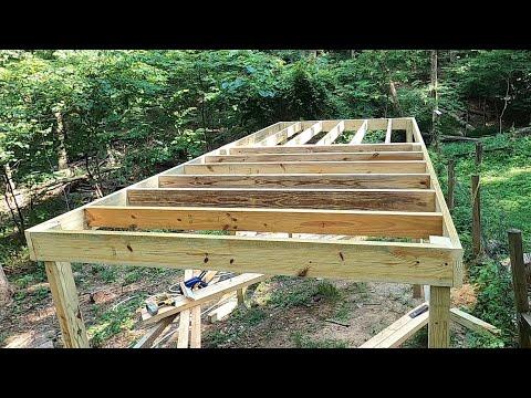 Floor Joists- The Treehouse Project - Part 5