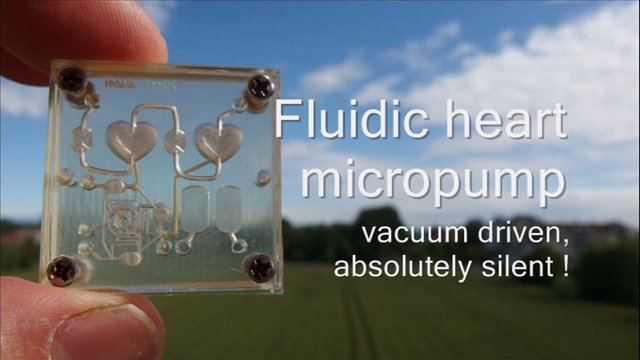 Fluidic Heart micropump