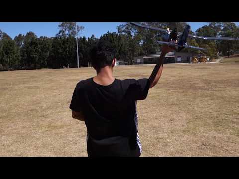 Foamboard Trainer Flight Example