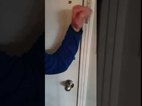 Forearm Deadbolt Turn - Hands-Free