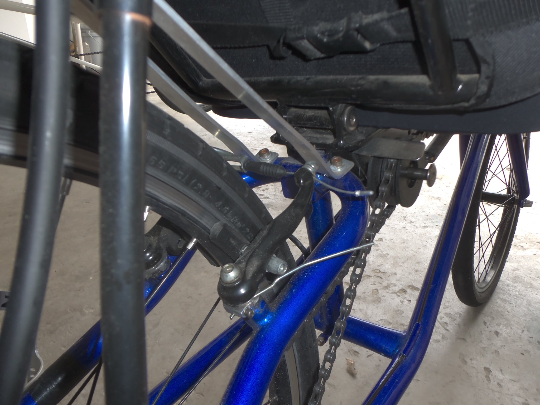 Frame Mount Showing Rear Brake Interference.JPG