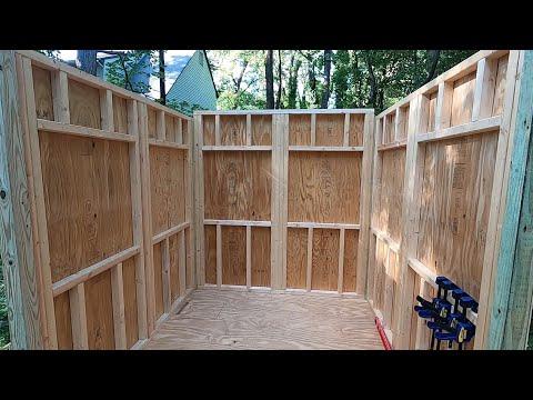 Framing And Installing Walls - The Treehouse Project - Part 13