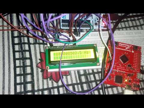 Frequency meter using STM32L476