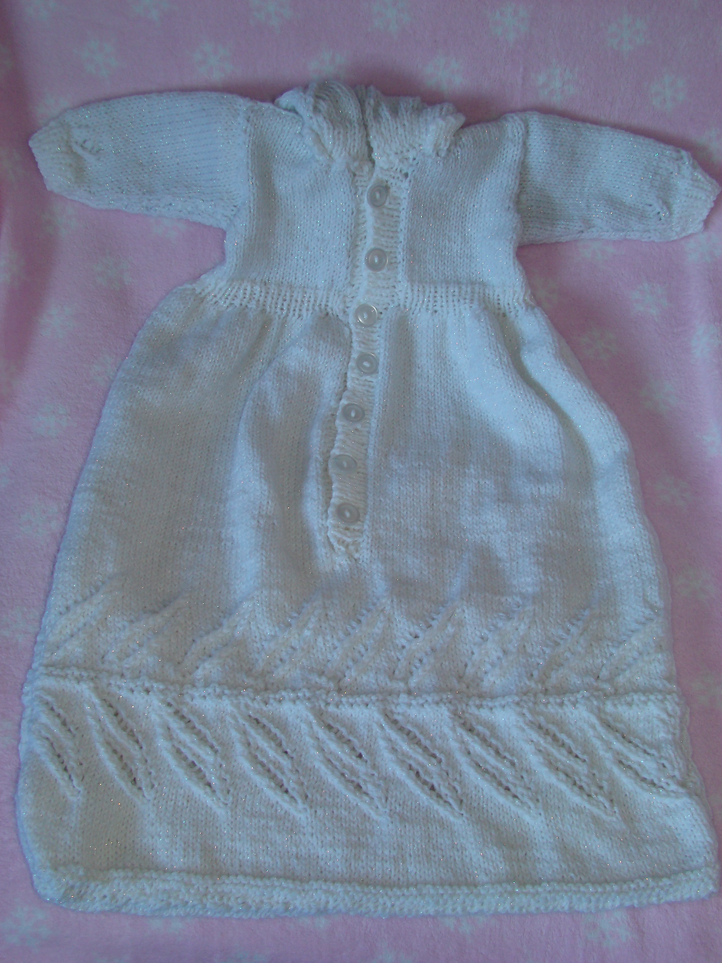 Front of Baptismal Gown