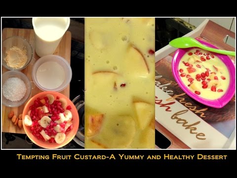 Fruit Custard-Healthy Dessert For All Festivals