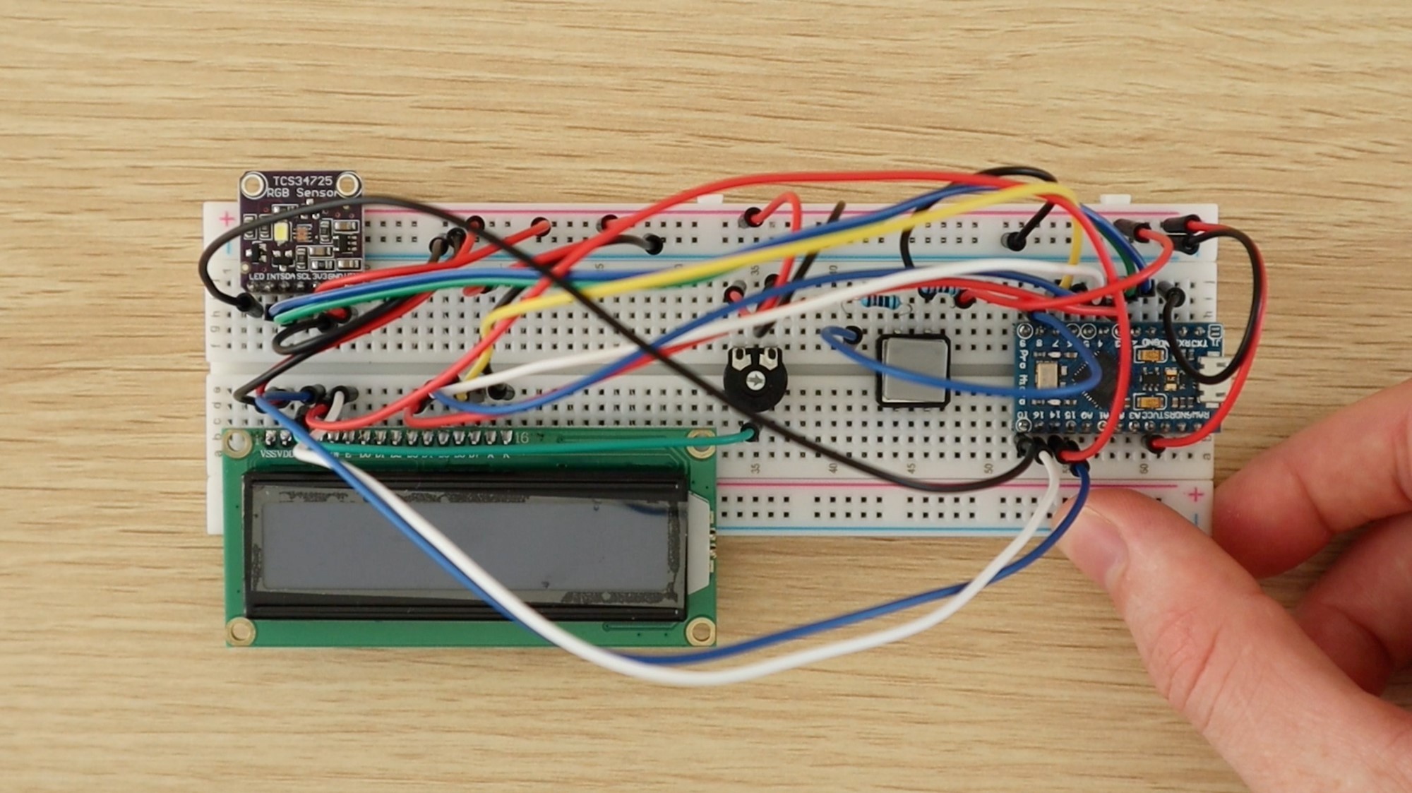 Fully Assembled Colour Picker On Breadboard.jpg