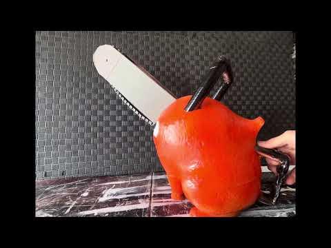 Fully Functioning Cosplay Pochita Prop with Sound!!