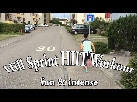 Fun Outdoor Cardio: Hill Sprint HIIT Workout