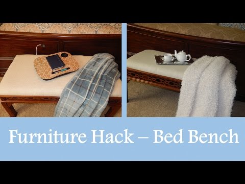 Furniture Hack - DIY Coffee Table UPCYCLED To Bed Bench