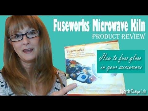 Fuseworks Microwave Kiln Kit - Product Review - How to melt glass in your microwave