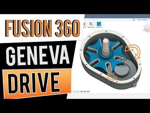 Fusion 360: Adding Joints and Contact Sets to a Geneva Drive in Fusion 360 | #fusionFridays