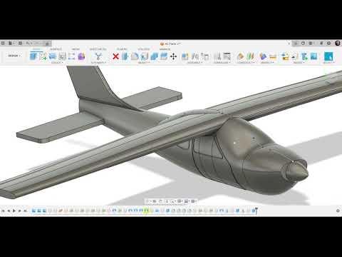 Fusion 360 Plane Design