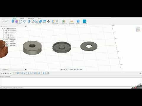 Fusion 360 drawing magnetic holder