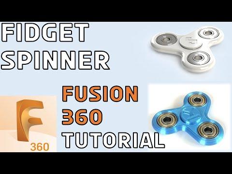 Fusion360 Tutorial #1 | How to model a Fidget Spinner for 3D Printing in Fusion 360