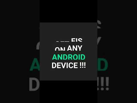 GET EIS ON ANY ANDROID SMARTPHONE !!!