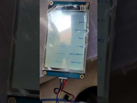 GPS to nextion display with Arduino UNO connection