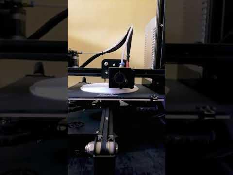 Galaxy Lamp | Back Lid 3D Printing