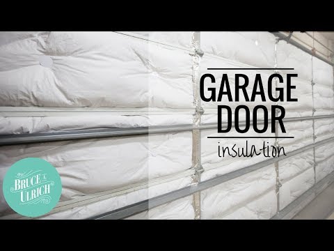 Garage Door Insulation // HOW TO INSTALL