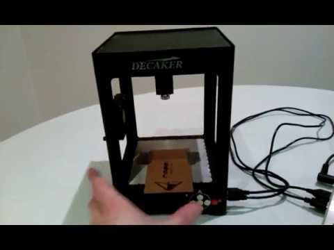 GearBest Decaker Micro Laser Engraver - Offline Carve on Paper Card