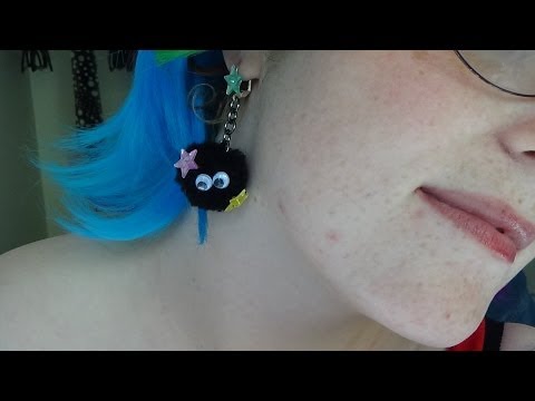 Geeky Living: Soot Sprite Earrings