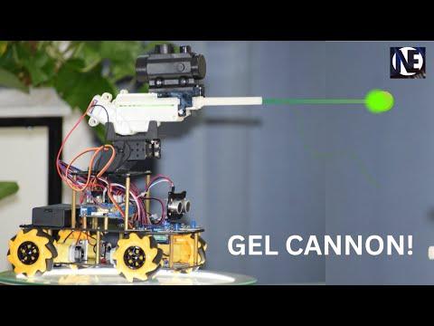 Gel Cannon Tank: A Fun Arduino (ESP32) Project!