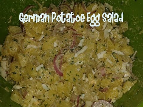 German Potatoe Egg Salad recipe