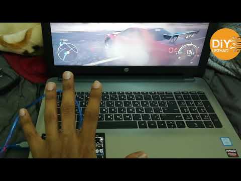 Gesture Control Using Arduino - Playing NFS