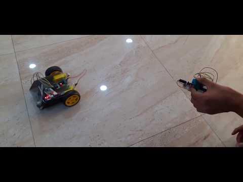 Gesture Controlled Robot Using Arduino