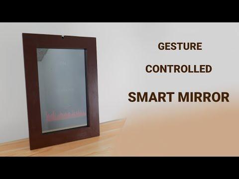 Gesture Controlled Smart Mirror | Magic Mirror | Raspberry Pi | Media Pipe | Coders Cafe