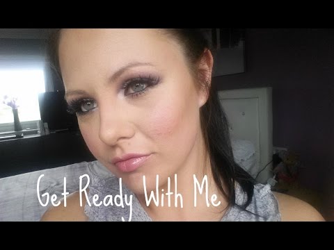 Get Ready With Me. Night Out Purple Eyes