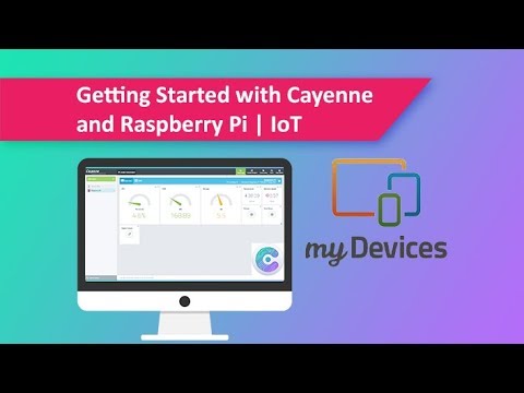 Getting Started with Cayenne | Demo | Raspberry Pi | LED