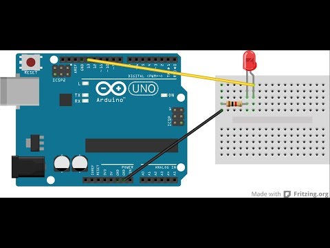 Getting started with Arduino : Blinking Led