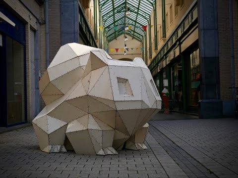 Giant Laser Cut Bulbasaur