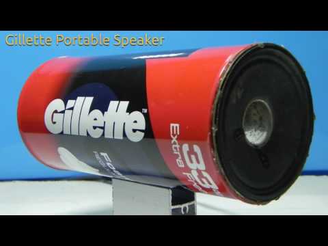 Gillette Portable Speaker Test