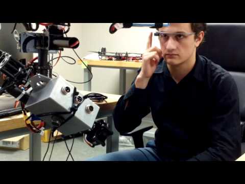 Gimbal Control with Google Glass