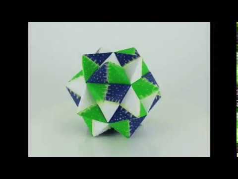 Glow in the dark origami
