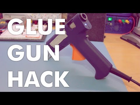 Glue Glun Hack - Adding Power Switch &amp;amp; LED