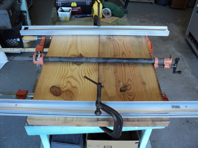 Gluing Mill Table Top.JPG