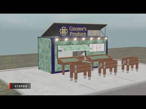 Gnomes Produce (an entrepreneurial pop up)