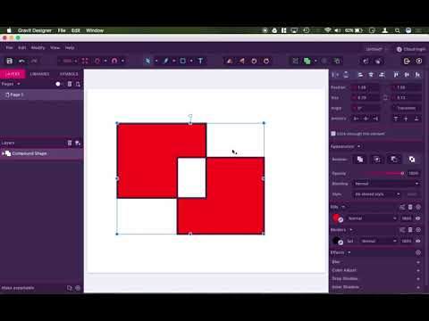 Gravit 8   Path and Arrange Tools