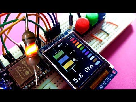 Great Arduino Project! Color Code Calculator! Free Code!