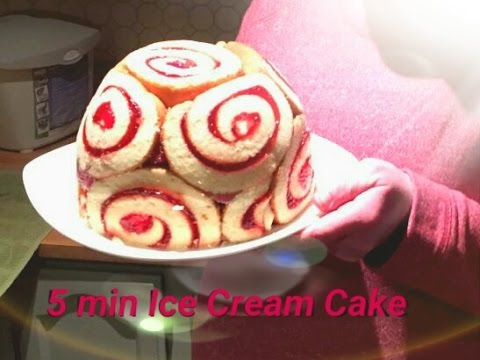 Great British Baking HACK - Charlotte Royal ICE CREAM CAKE