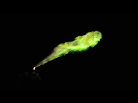 Green Flame Thrower- Methanol Copper sulphate