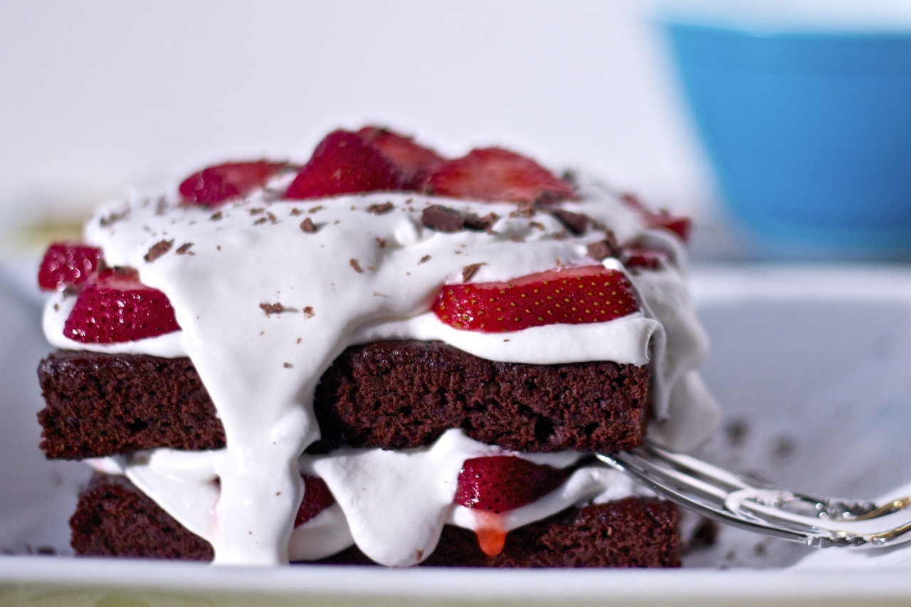 Grilled Brownie with Strawberries Dessert.jpg