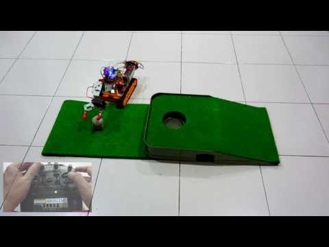 Gripper Arm  Tracked Robot1