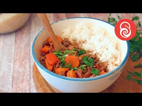 Ground Beef Bolognese Sauce with Rice | How to Make Ragu Meat Sauce