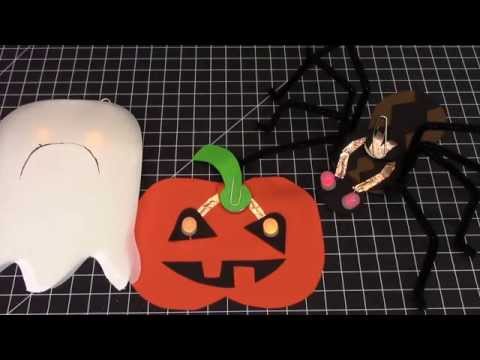 Grumpy Ghost LED Paper Craft