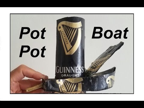 Guinness Pot Pot Boat - new Boiler and new Keel