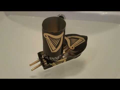 Guinness Pot Pot Putt Putt Candle Boat