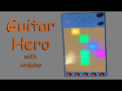 Guitar Hero made with Arduino Nano